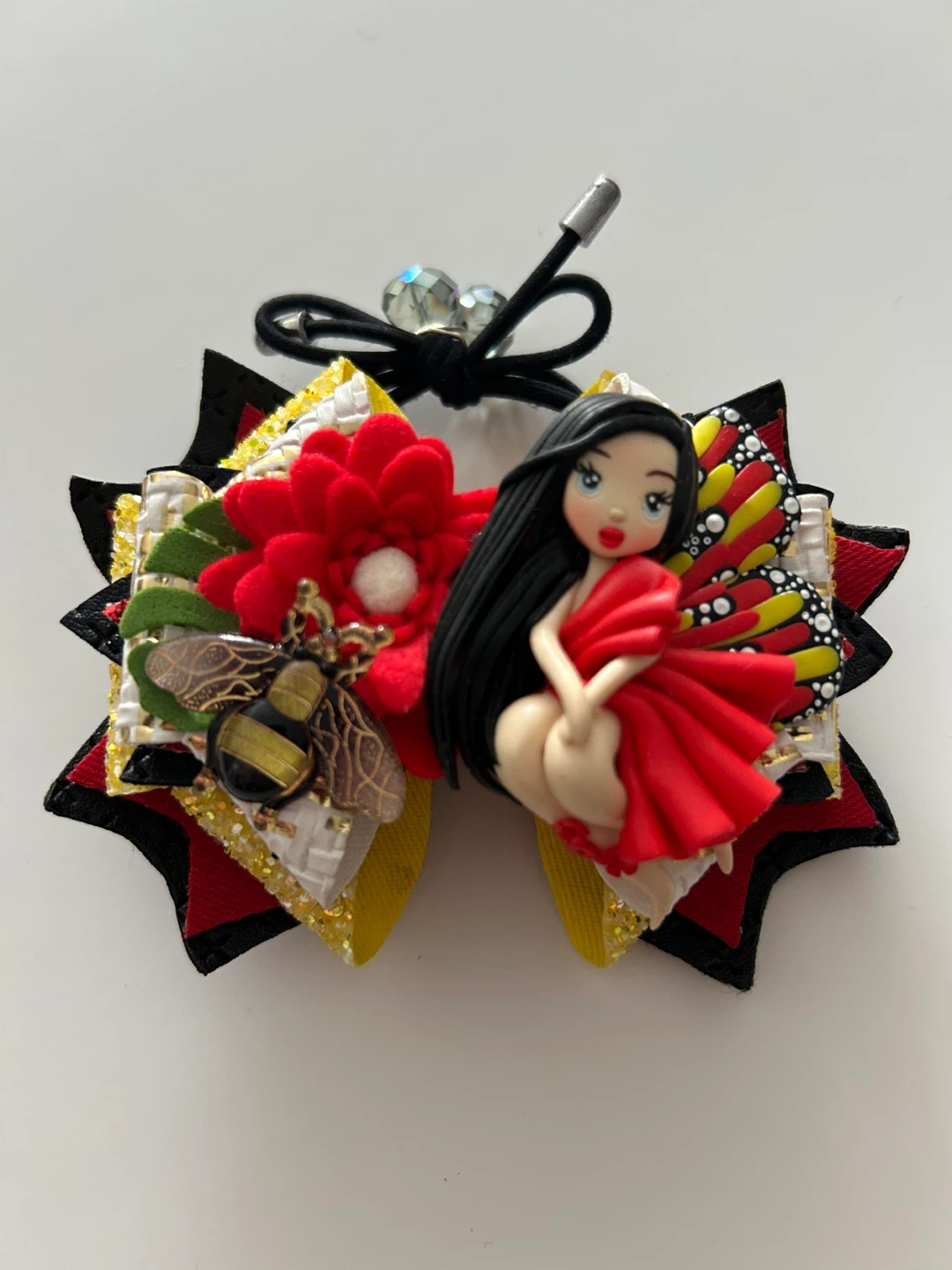 Handmade Hair Accessory (Unique Piece). A little Fairy. - photo 2