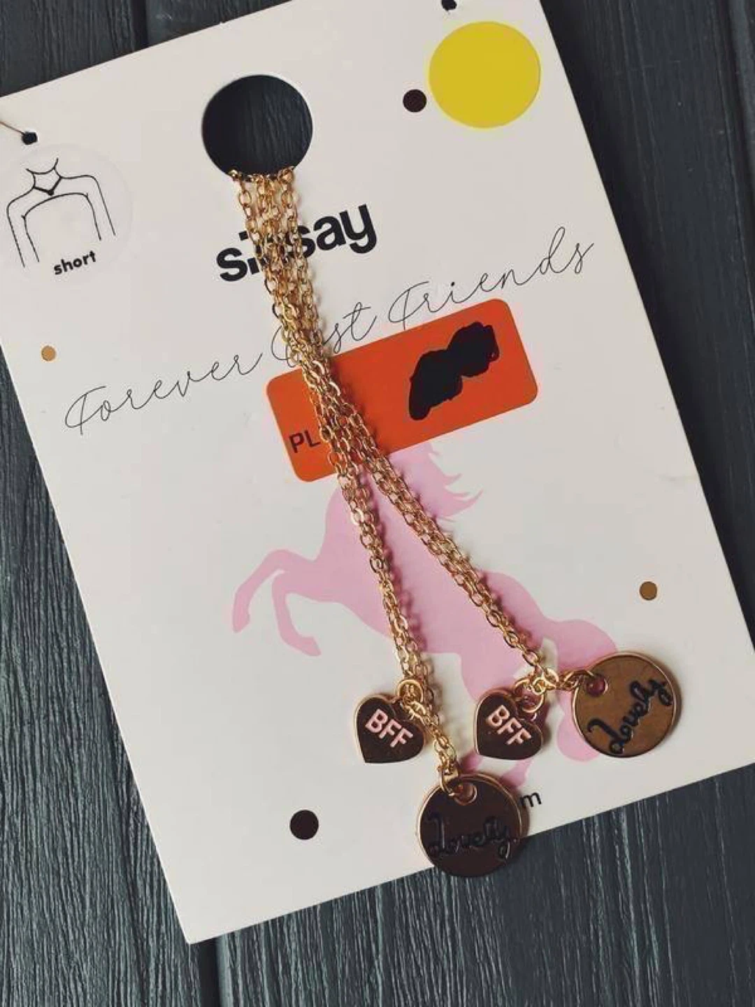 BFF Best Friend Necklace Set - photo 3