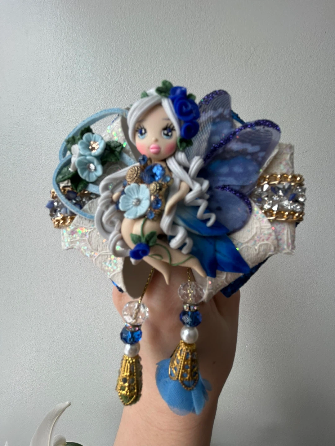 Handmade Hair Accessory (Unique Piece). A little Fairy. - photo 3