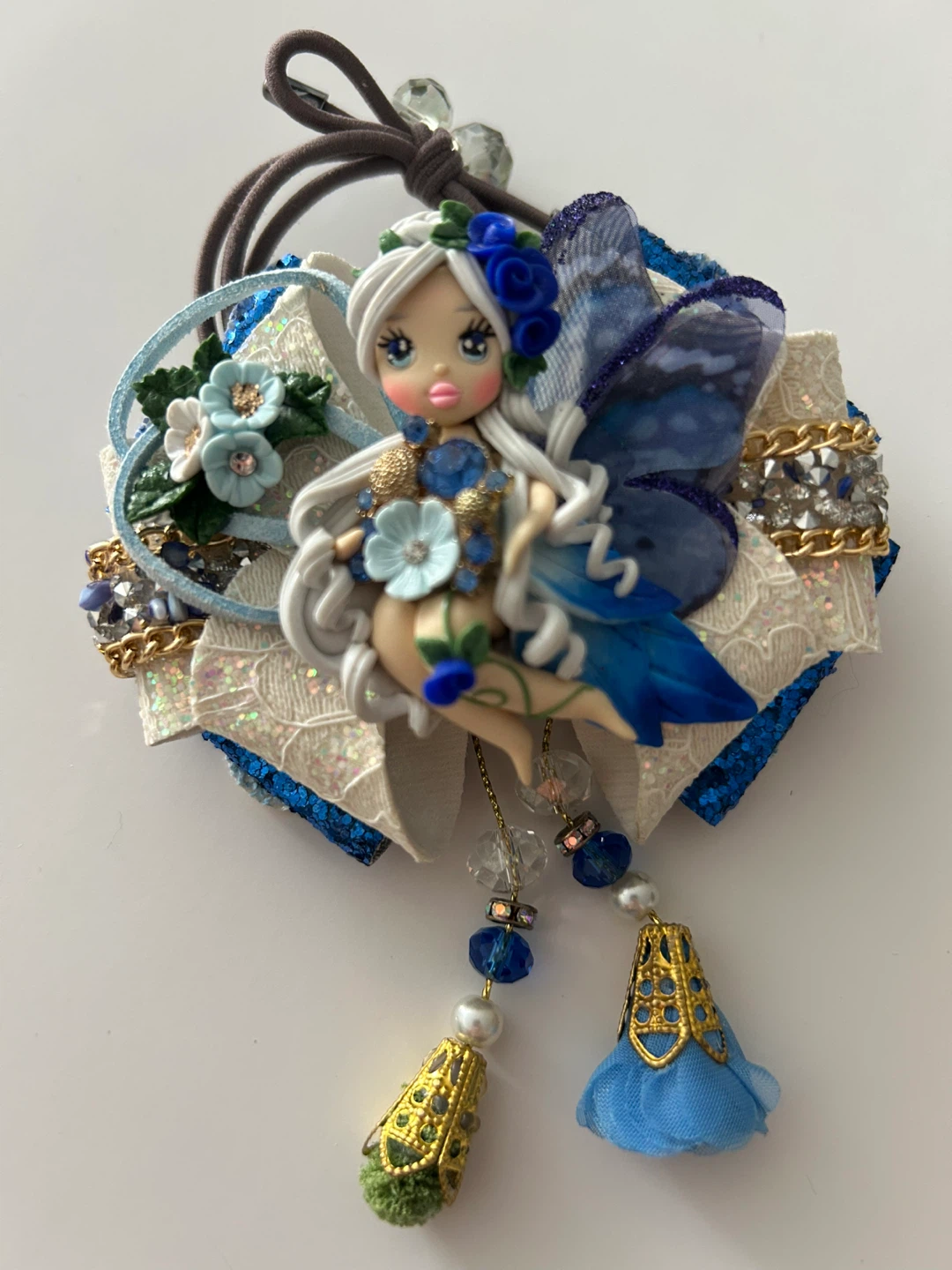Handmade Hair Accessory (Unique Piece). A little Fairy.