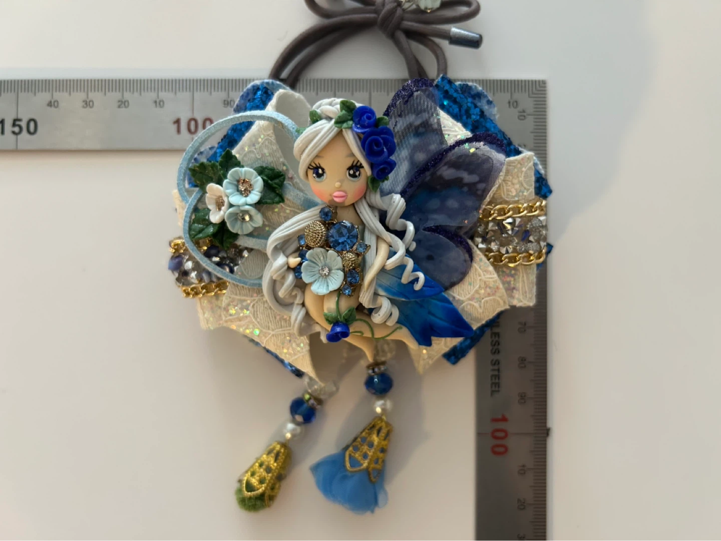 Handmade Hair Accessory (Unique Piece). A little Fairy. - photo 4