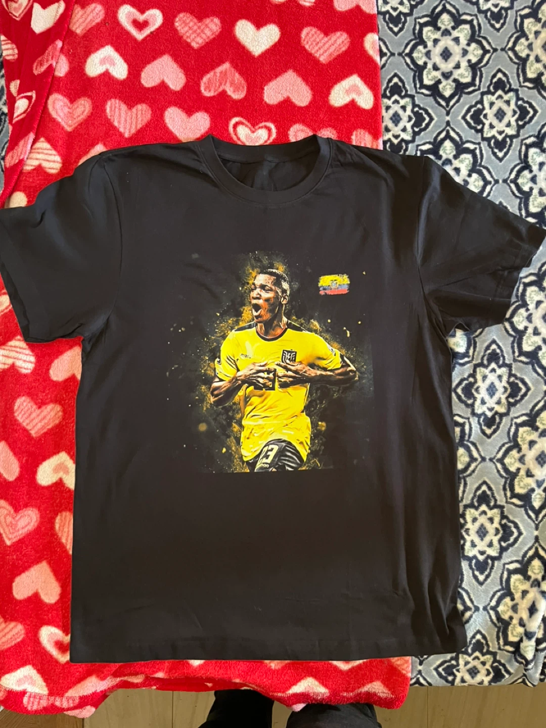 Black Graphic T-Shirt moisés caicedo Print