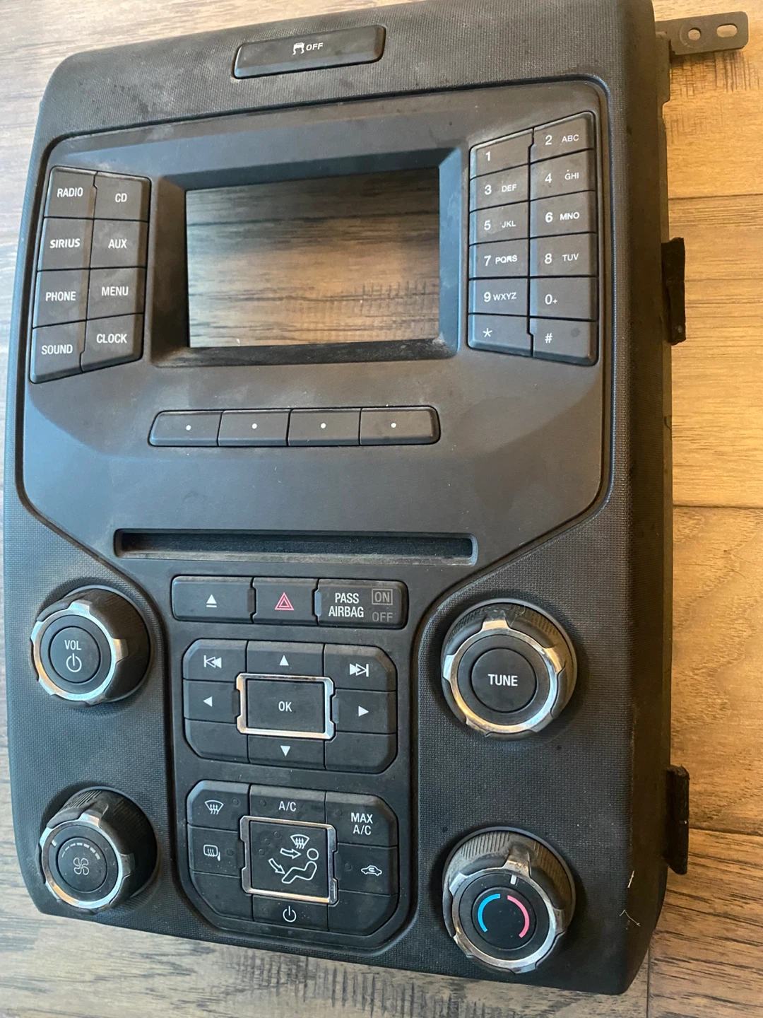 Ford F-150 Radio and Climate Control Panel Assembly - photo 4