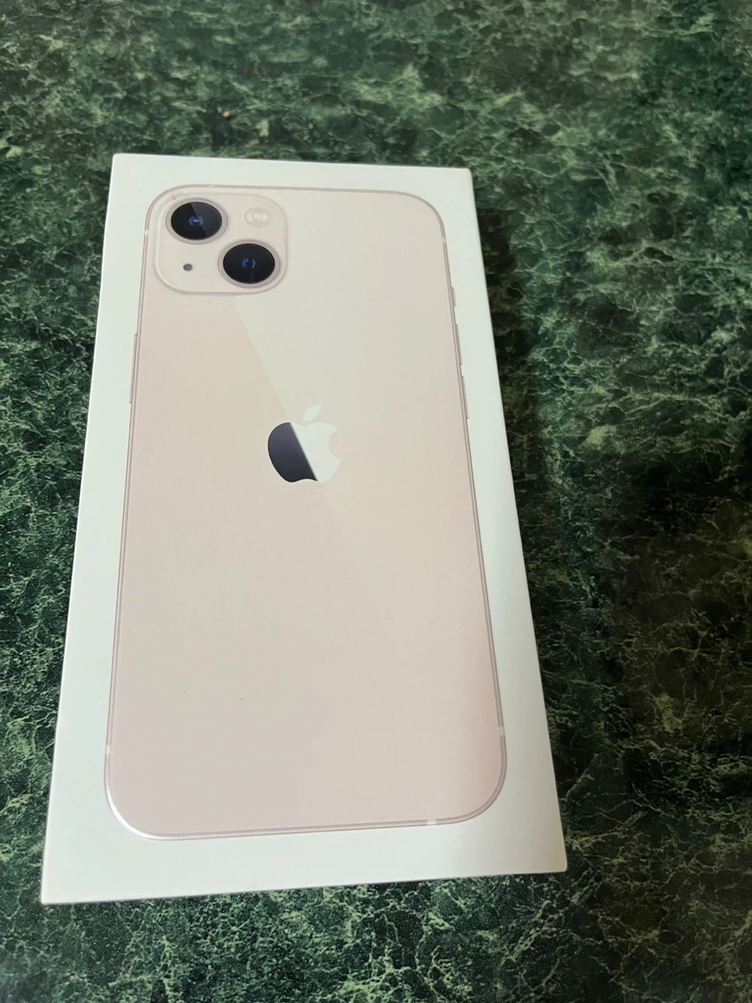 Empty iPhone 13 Box – Original Packaging Only (Pink)