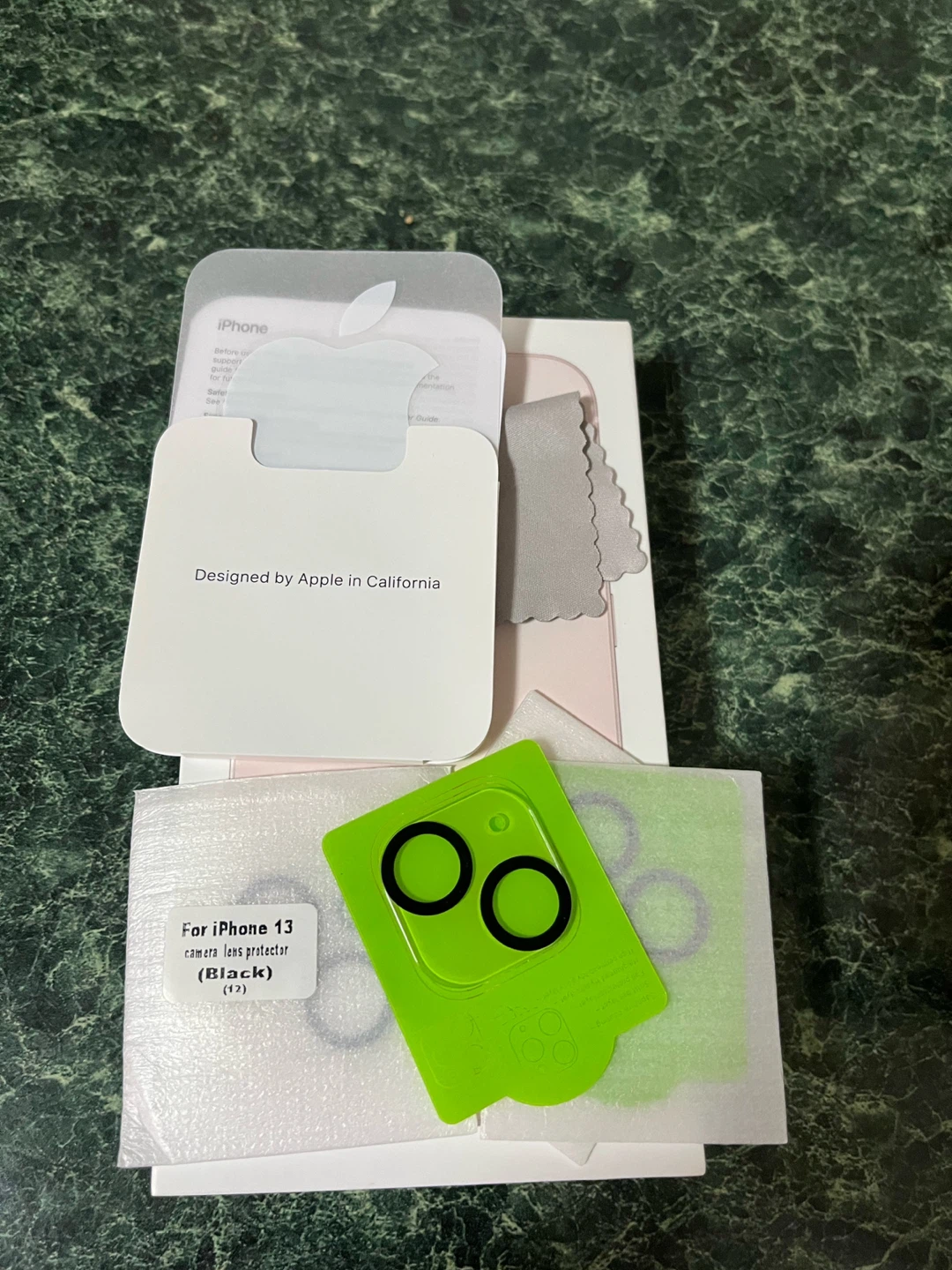 Empty iPhone 13 Box – Original Packaging Only (Pink) - photo 5