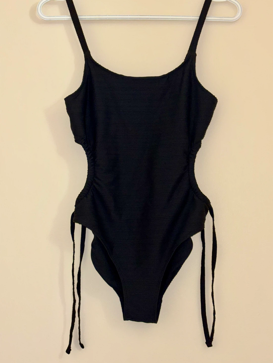 Swimsuit with side cutouts