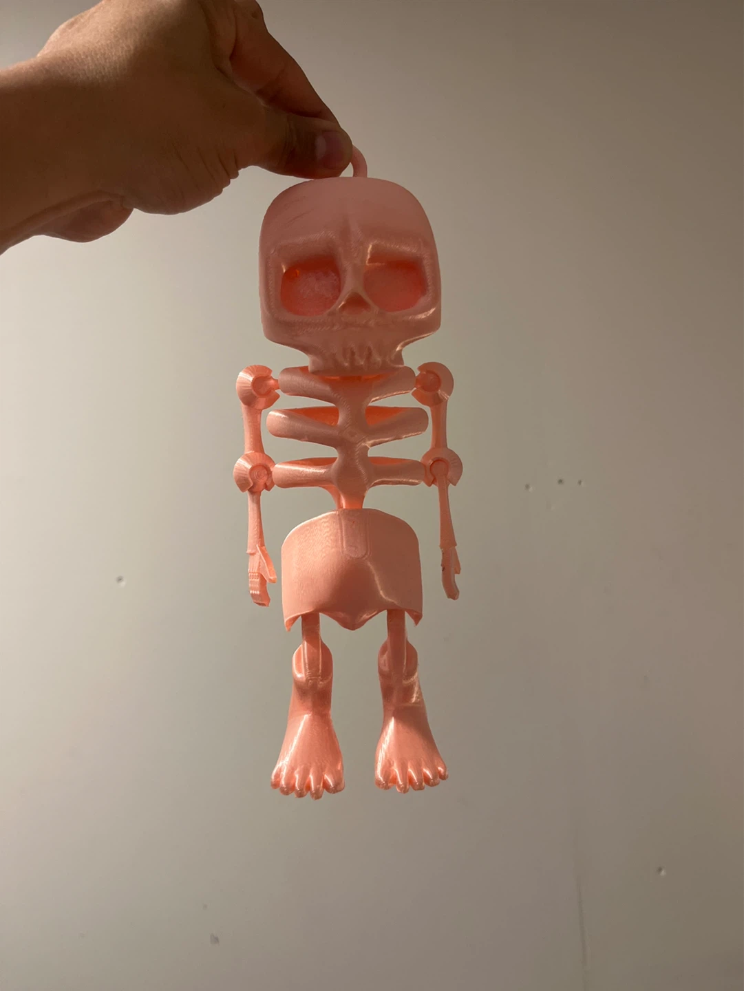 3D Printed Articulated Skeleton Figure