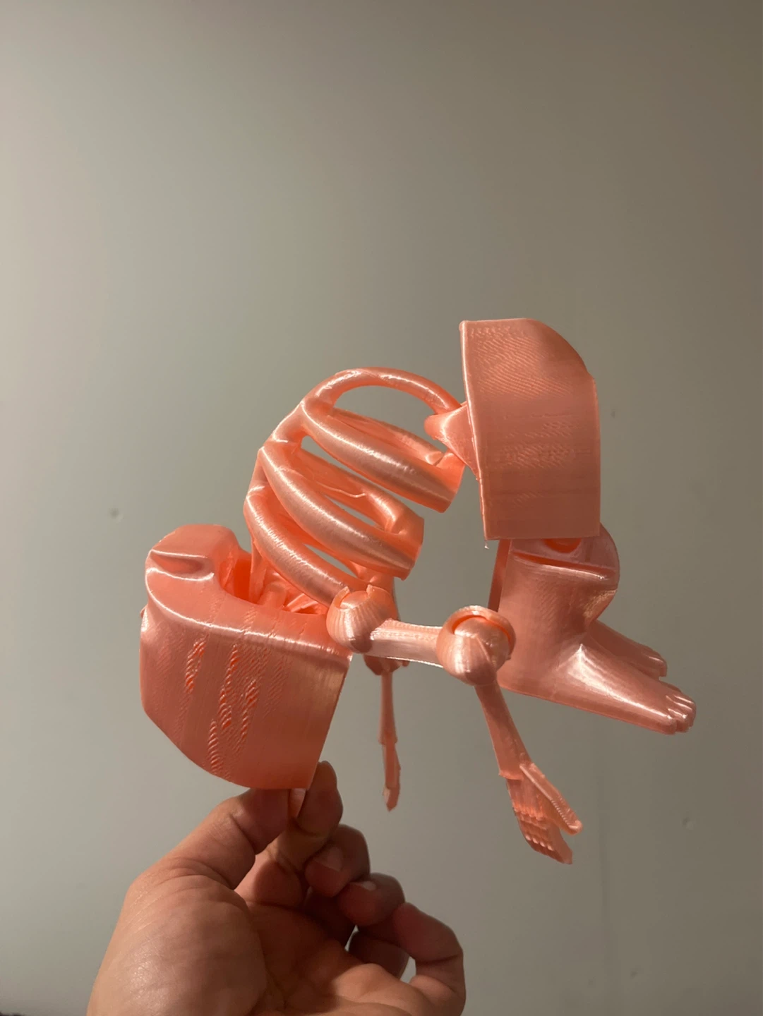3D Printed Articulated Skeleton Figure - photo 3