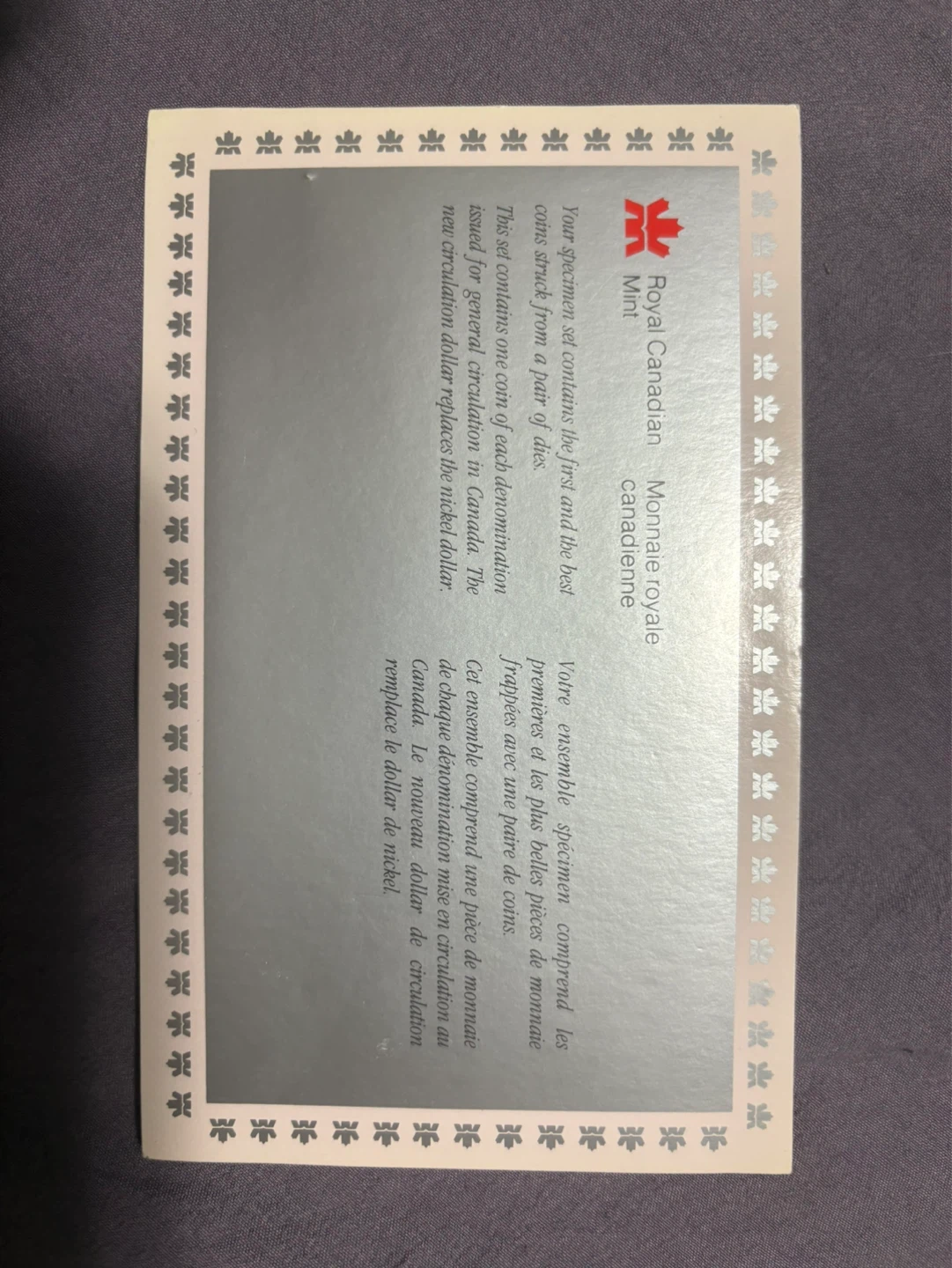 Royal Canadian Mint Specimen Coin Set - photo 4