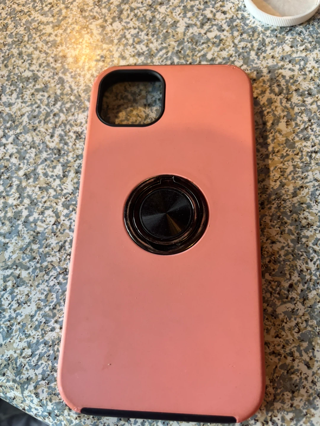 Pink Phone  15+ Case with Ring Holder