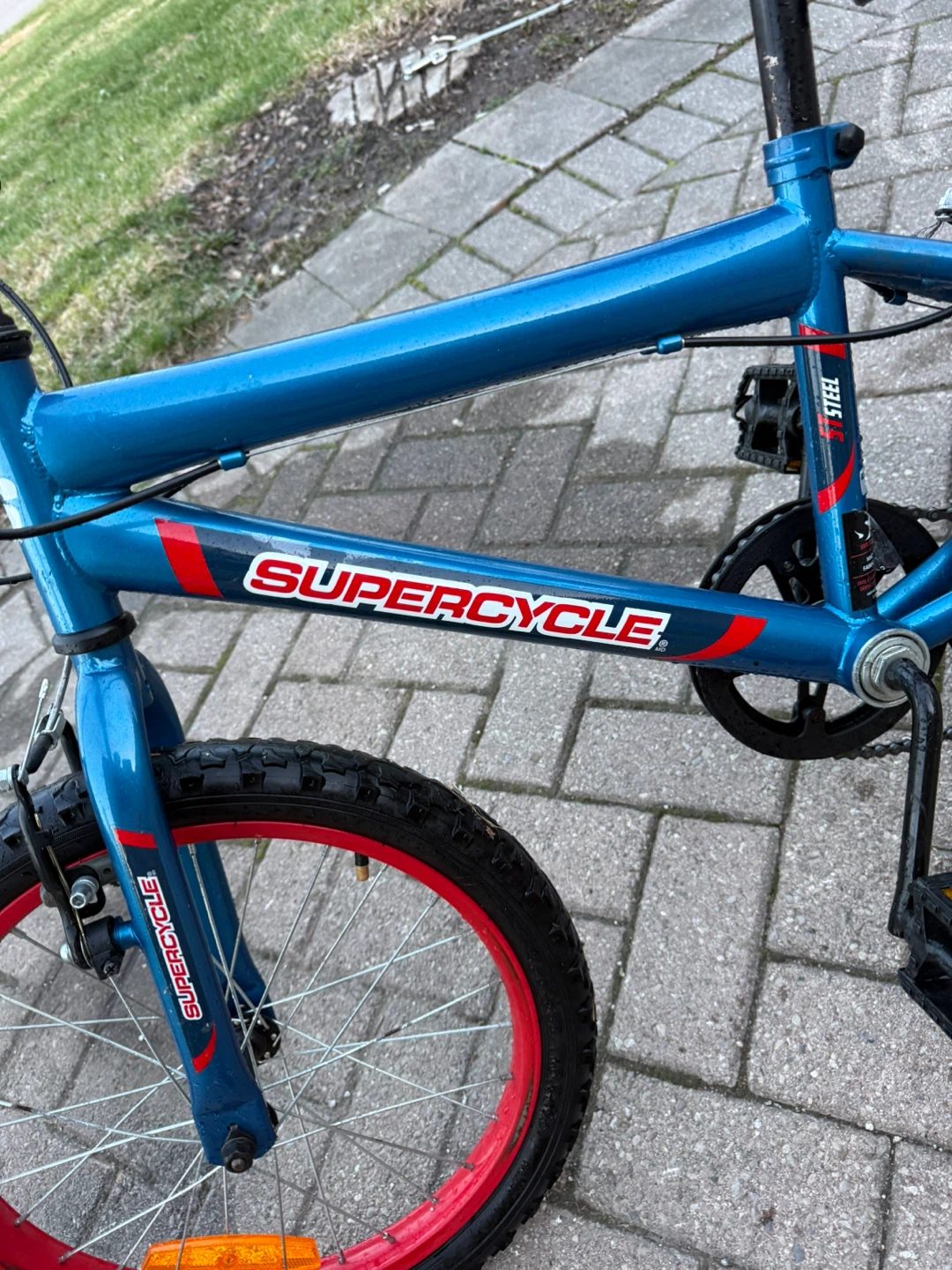 Supercycle Blue Steel Kids Bike - photo 5