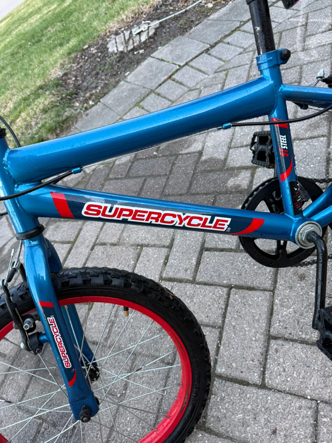 Supercycle Blue Steel Kids Bike - photo 3