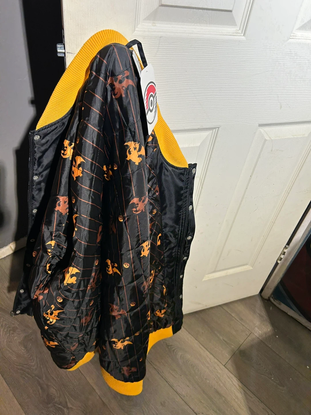 pokemon charizard varsity jacket - photo 2