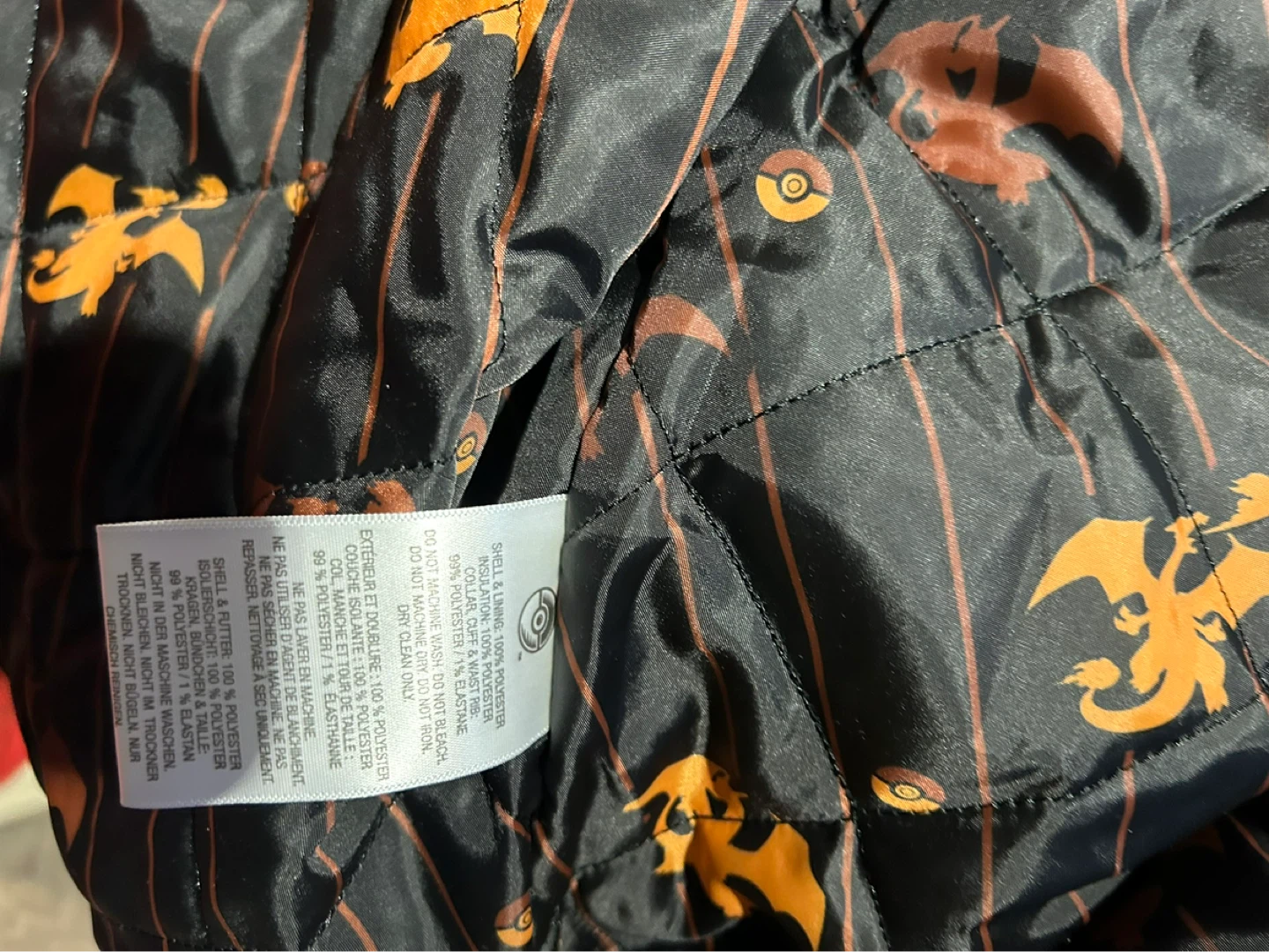 pokemon charizard varsity jacket - photo 3