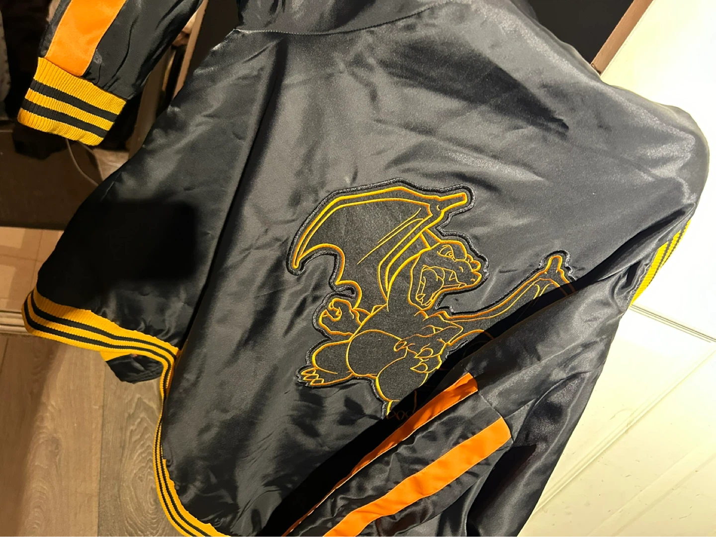 pokemon charizard varsity jacket - photo 4