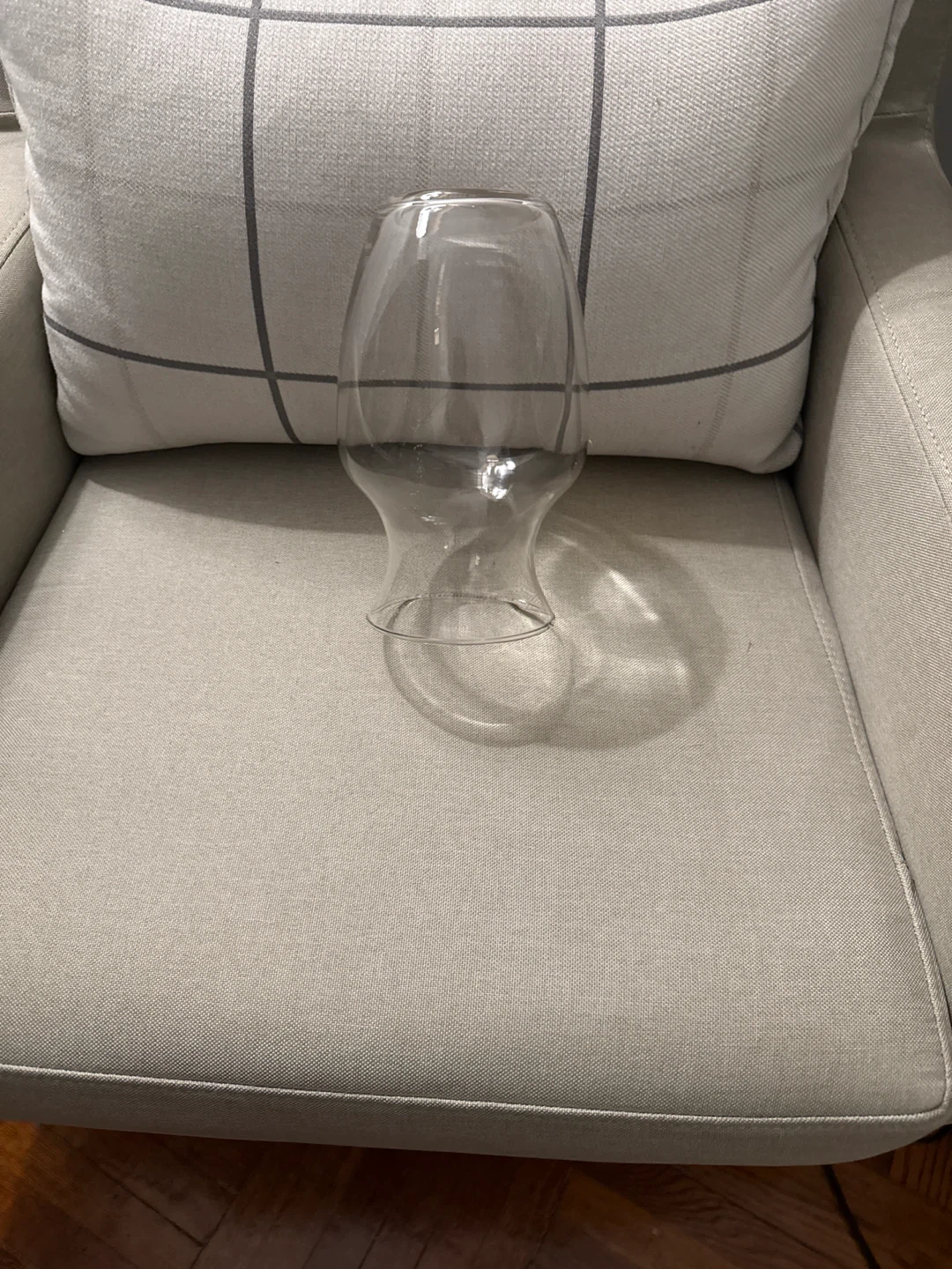 Clear Glass Bud Vase - photo 2