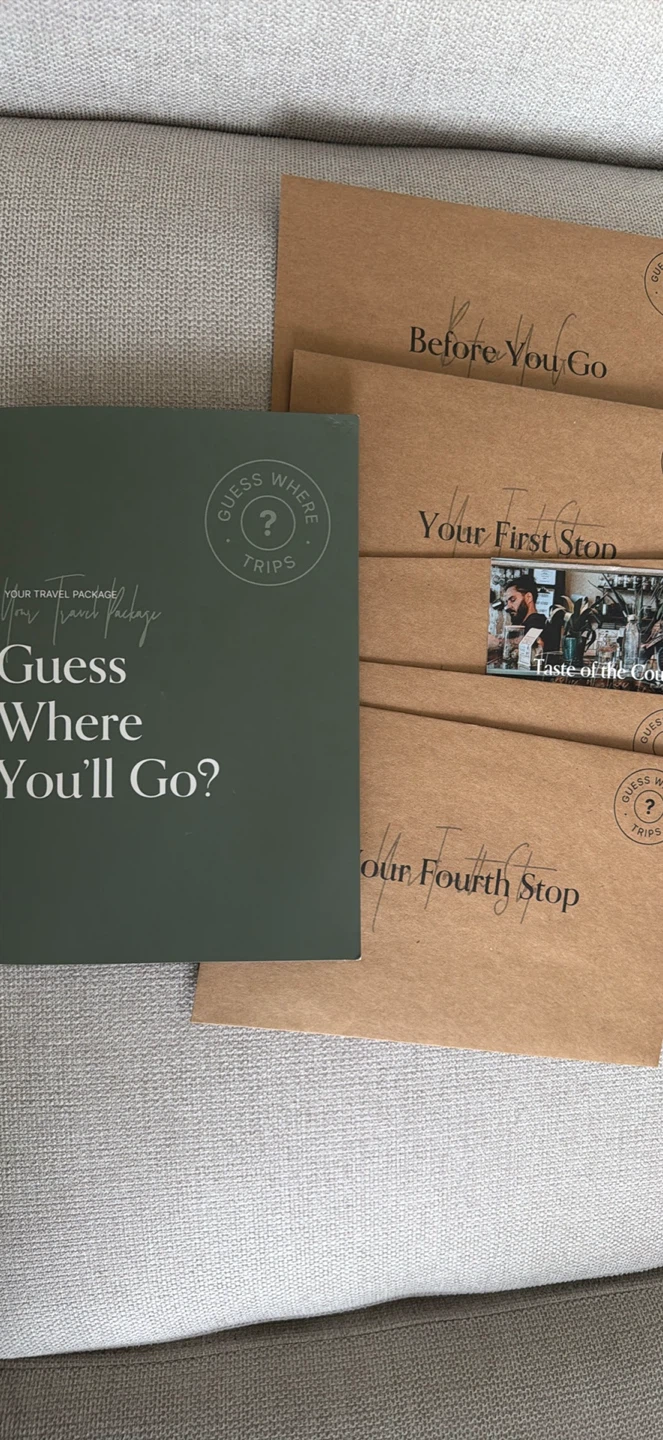 Guess Where Trips mystery road trip