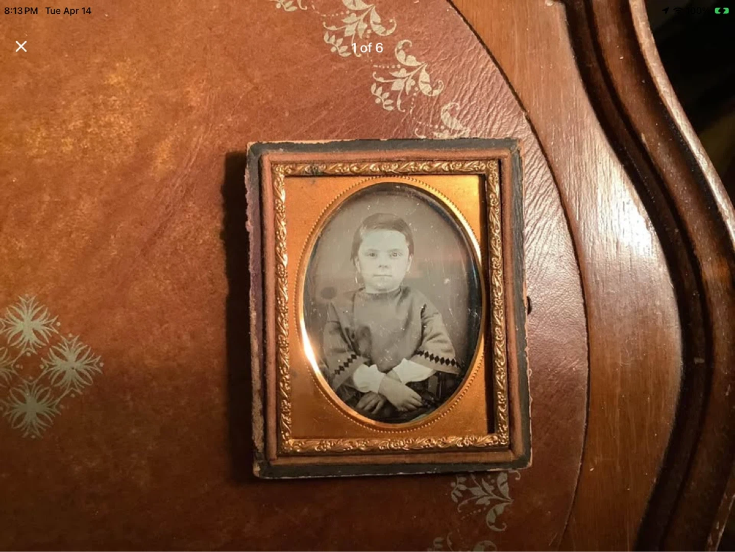Late 19th Century Victorian Sepia Toned Daguerreotype 🐞