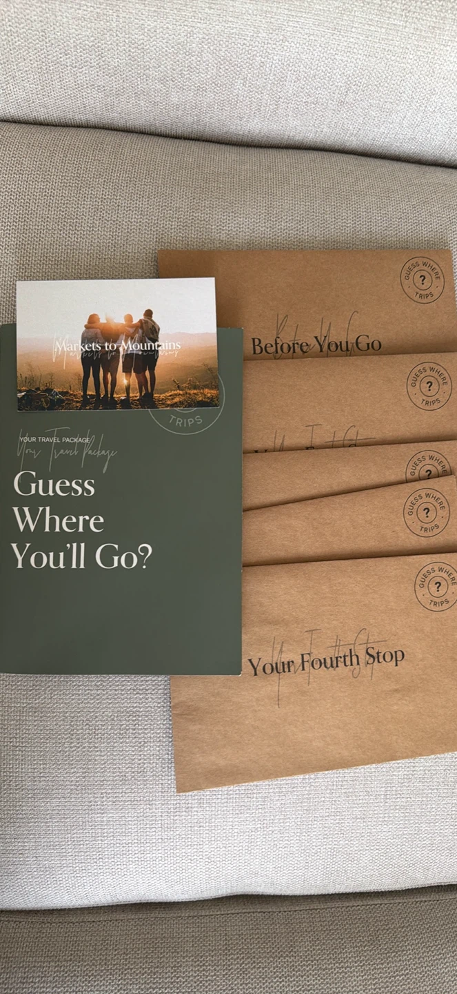 Guess Where Trips mystery road trip