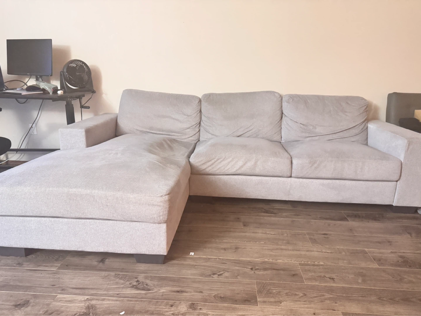 Light Grey Sectional Sofa