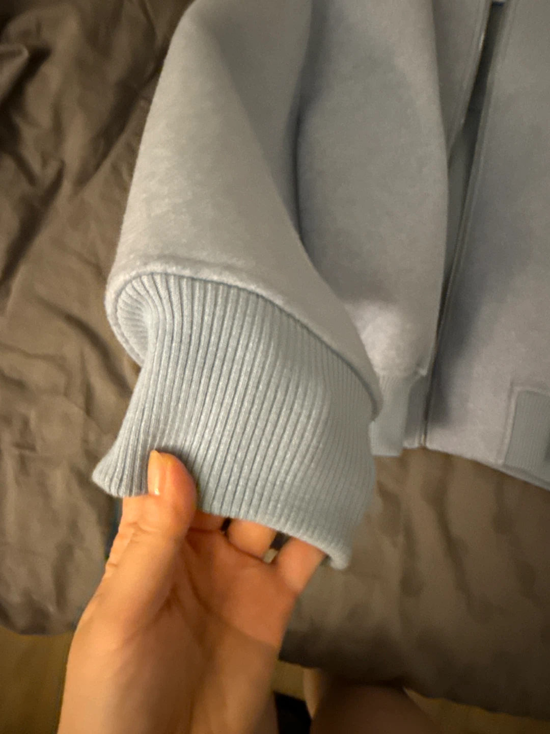 Unisex Baby Blue Bomber Jacket - photo 2