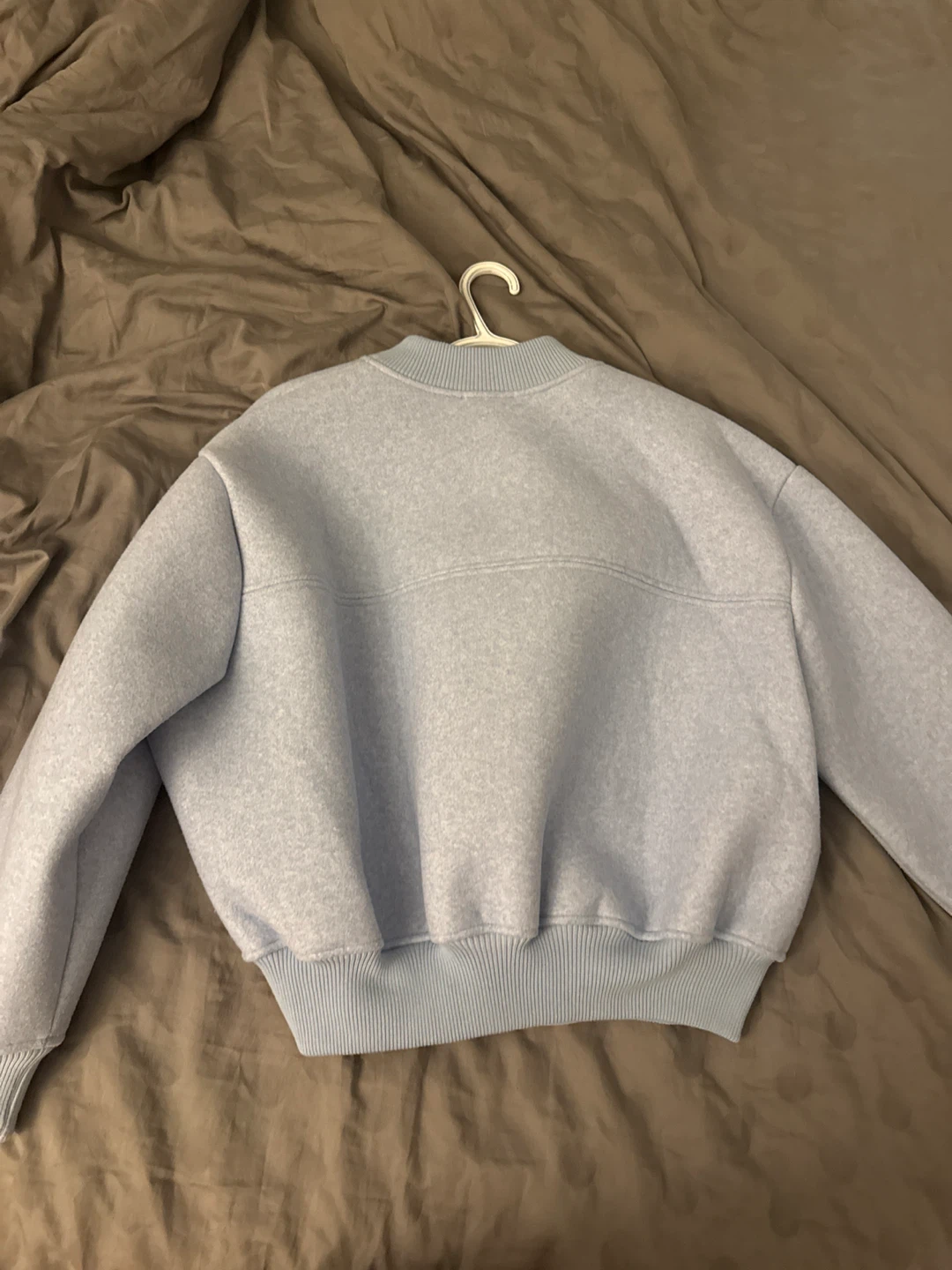 Unisex Baby Blue Bomber Jacket - photo 4