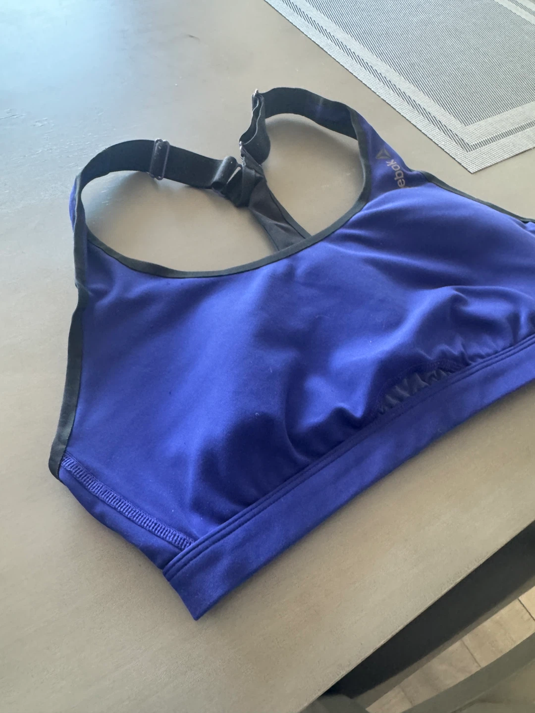 Reebok Blue Sports Bra - photo 2
