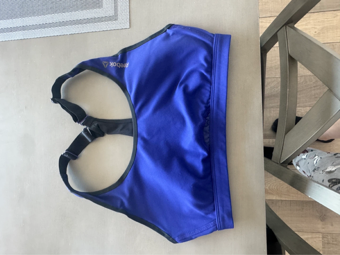 Reebok Blue Sports Bra