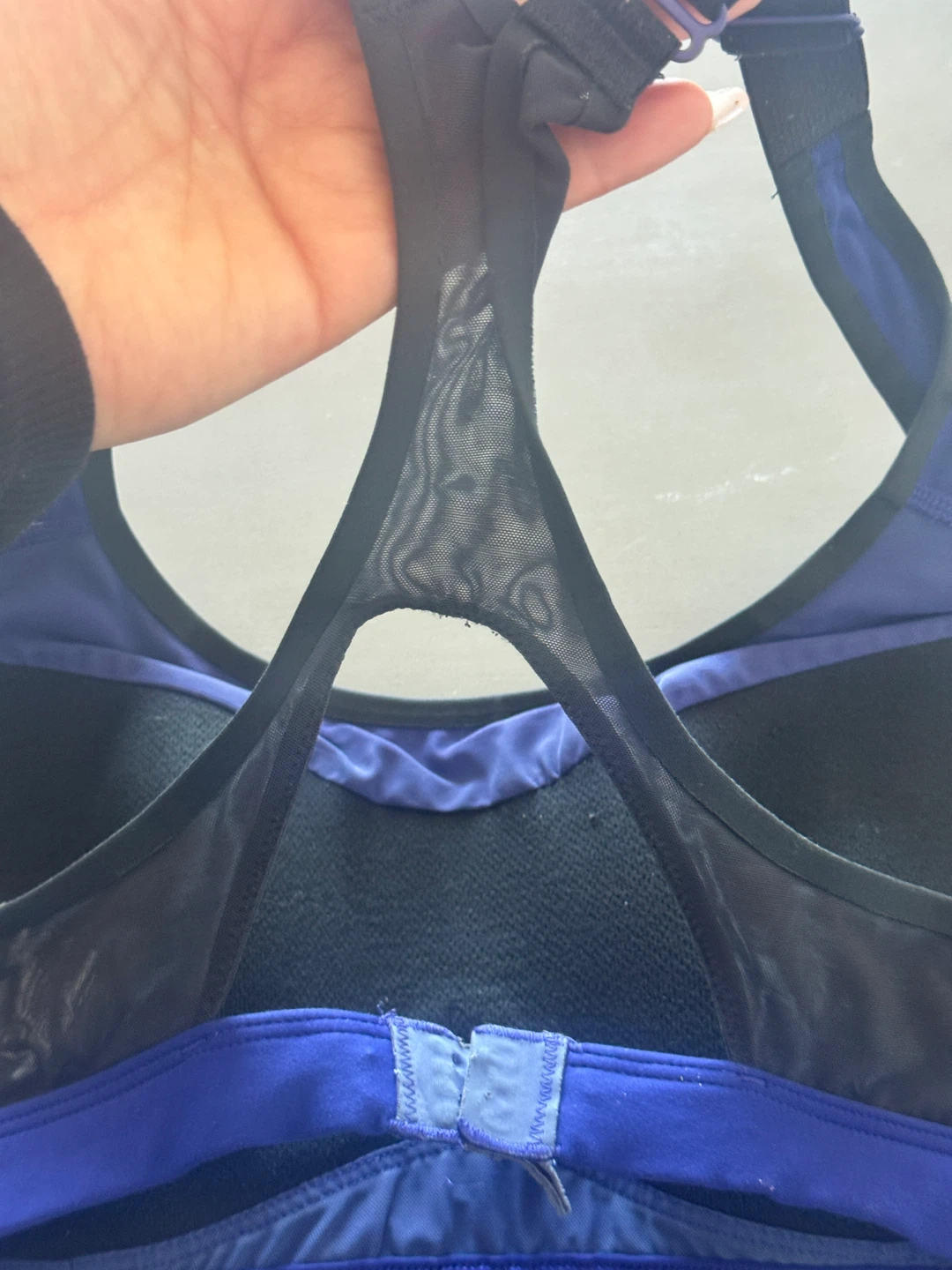 Reebok Blue Sports Bra - photo 4