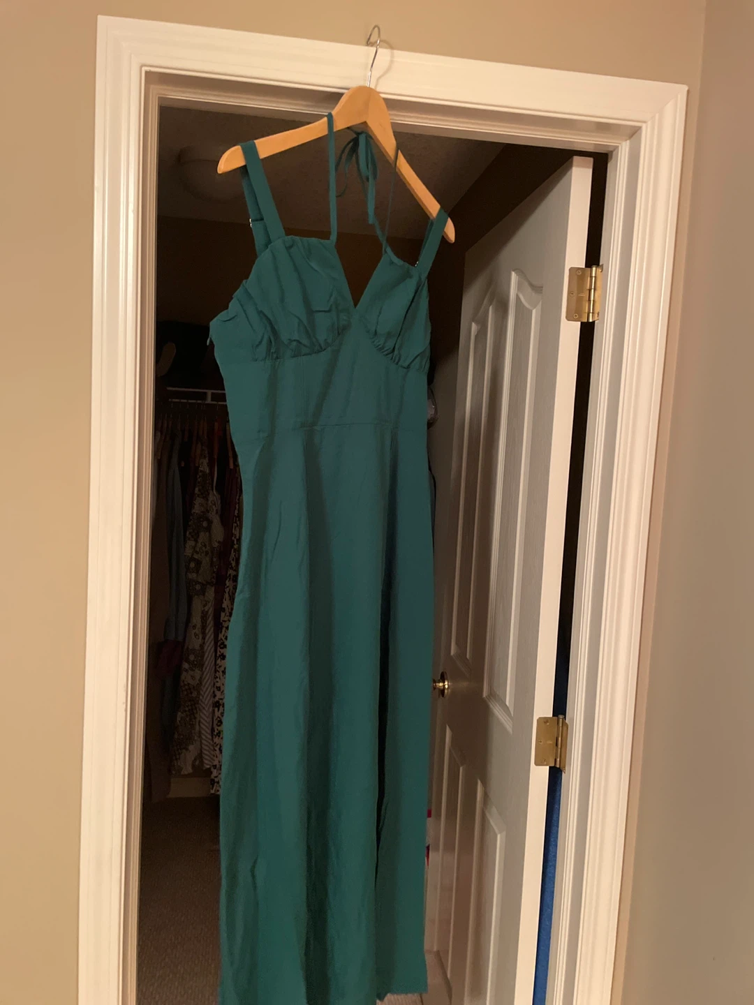 Teal Halterneck Dress - photo 2