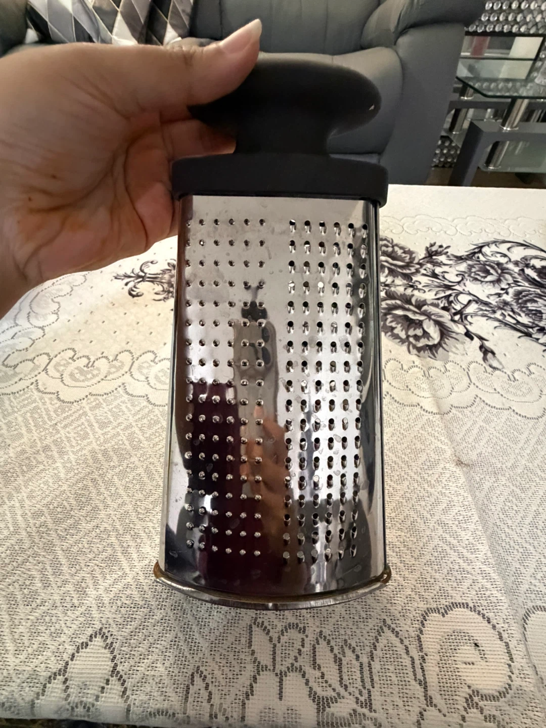 Box Grater with Black Handle - photo 2