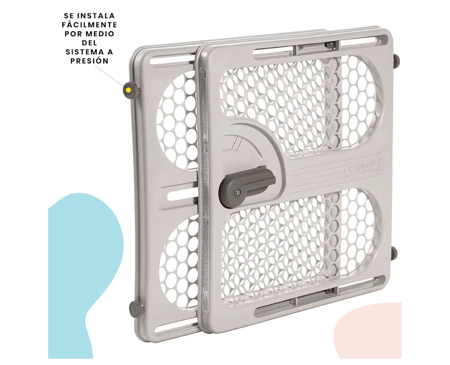 Safety 1st White Adjustable Width Baby Gate 27" x 40" - photo 4