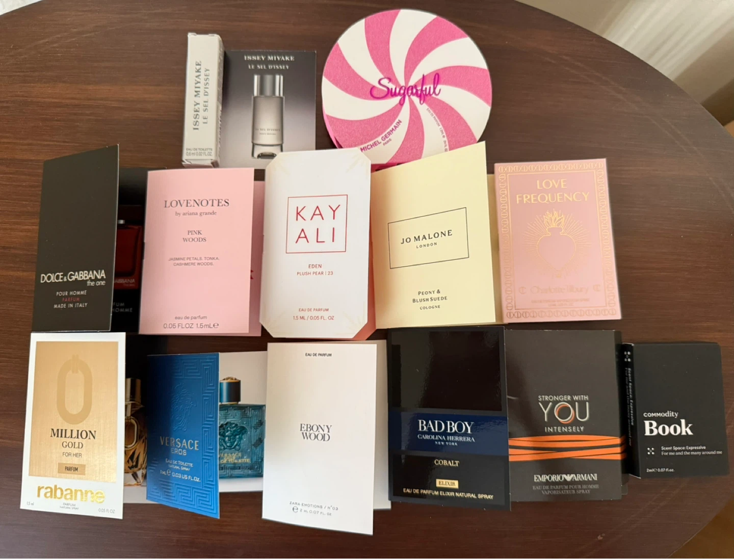 Perfume samples