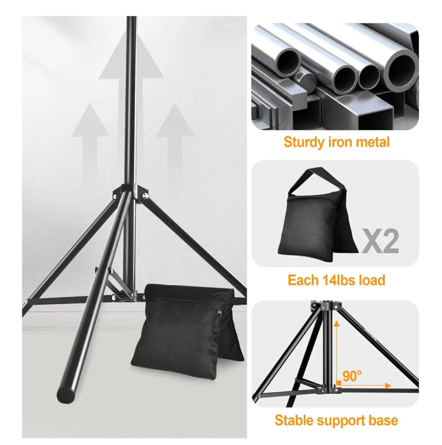 EMART Photography Background Stand Kit - photo 4