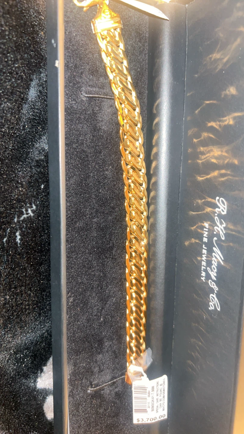 Solid Gold Bracelet 14K/18K 15g - photo 2