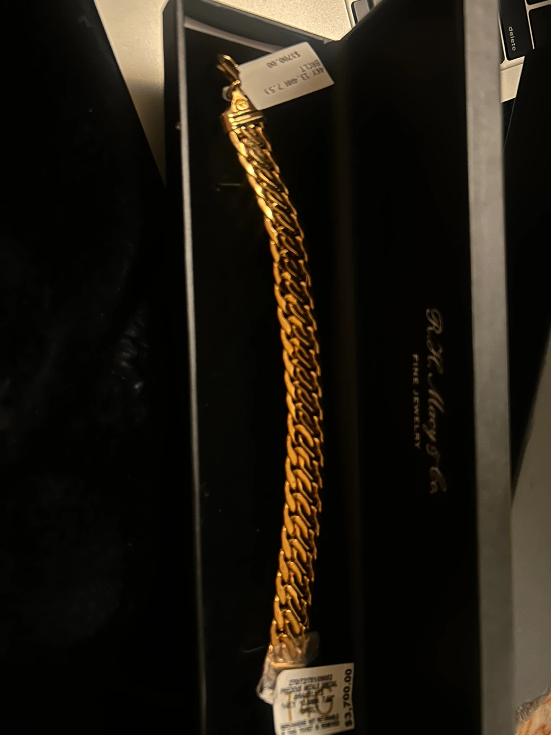 Solid Gold Bracelet 14K/18K 15g - photo 3