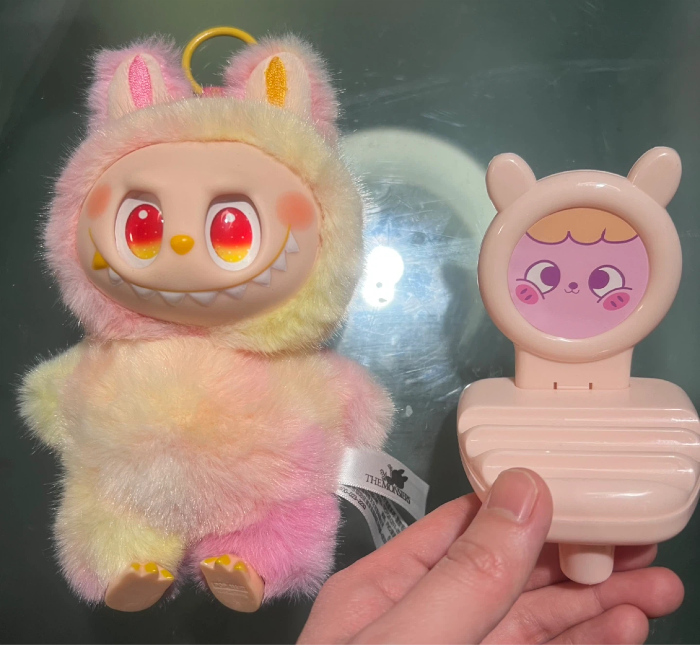 Plush Toy and Cartoon Phone Holder Set - photo 2