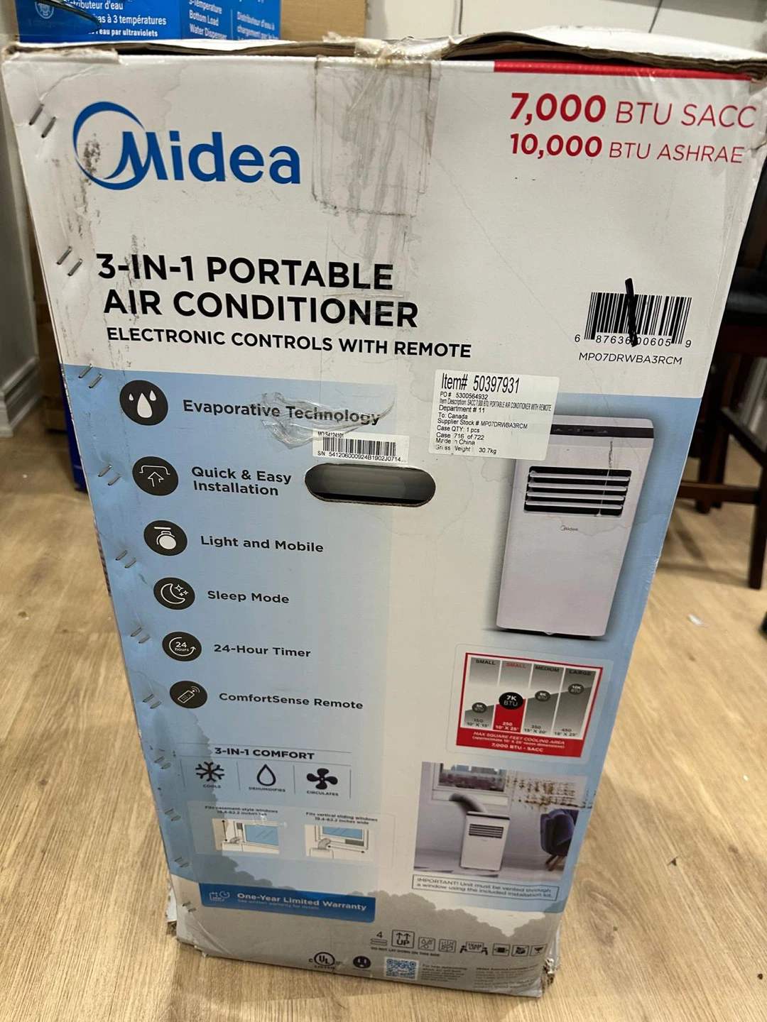 Midea 3-in-1 Portable Air Conditioner - photo 4