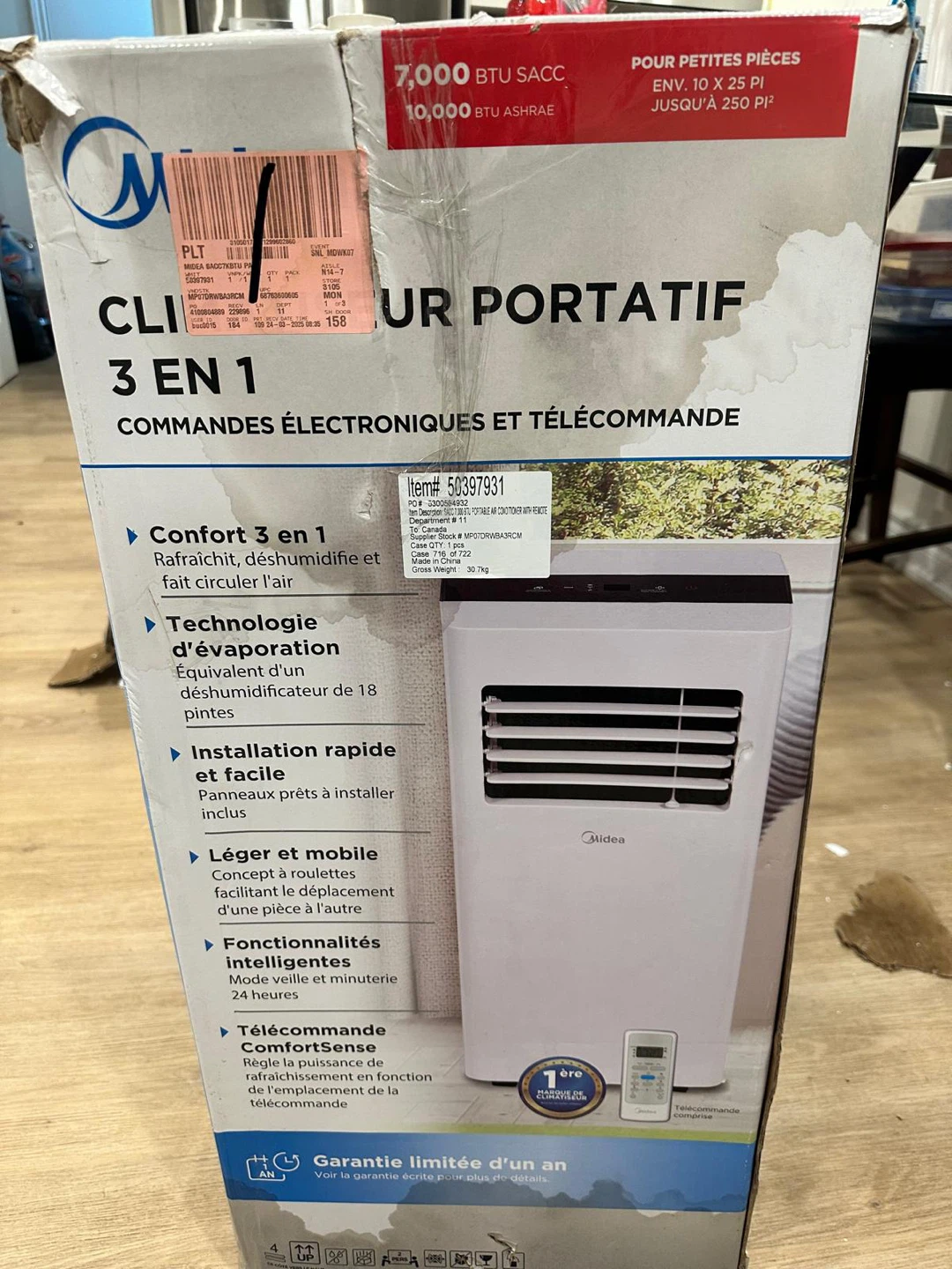 Midea 3-in-1 Portable Air Conditioner - photo 3