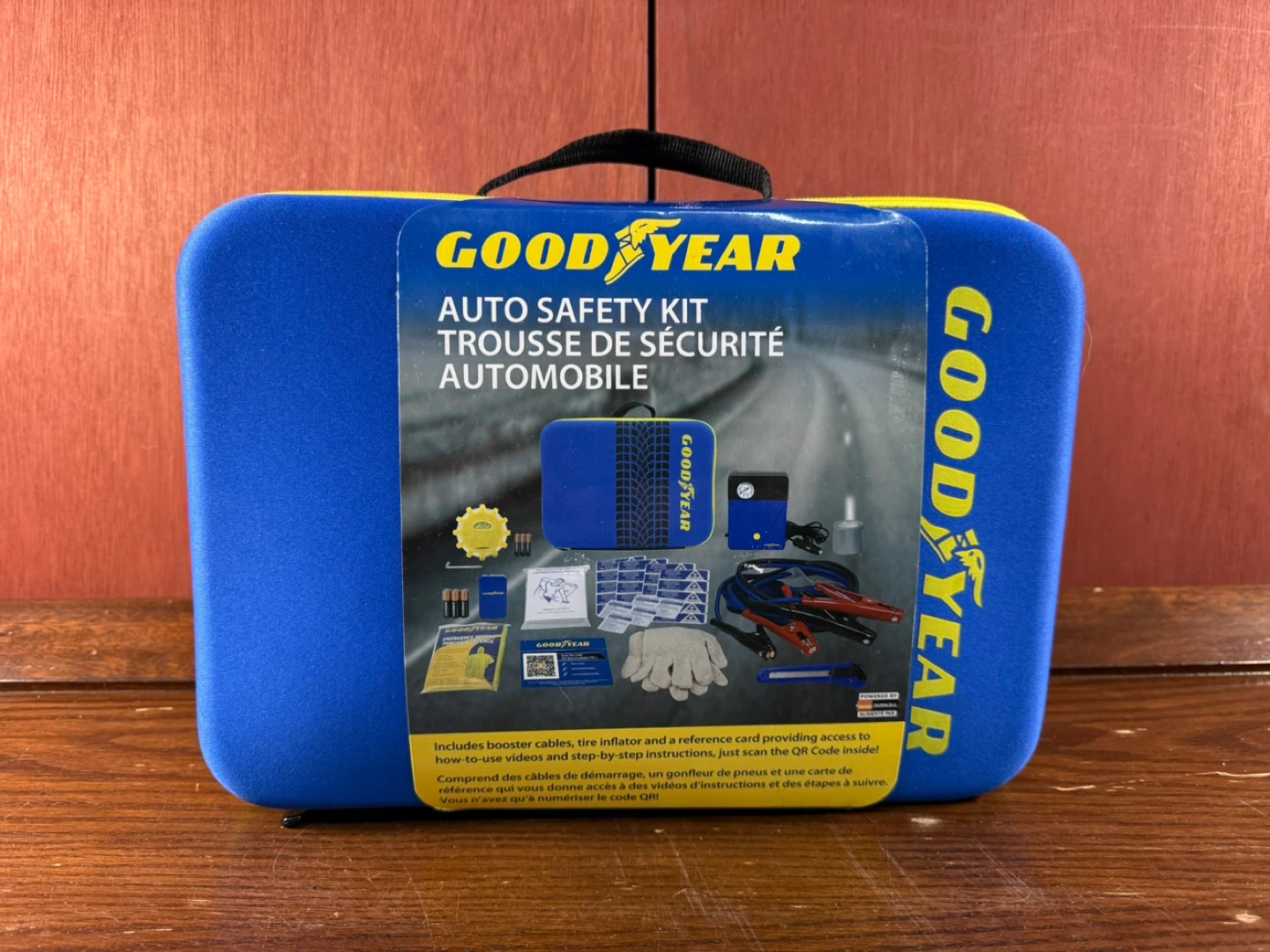 Goodyear Auto Safety Kit - Car Emergency Roadside Kit - photo 2