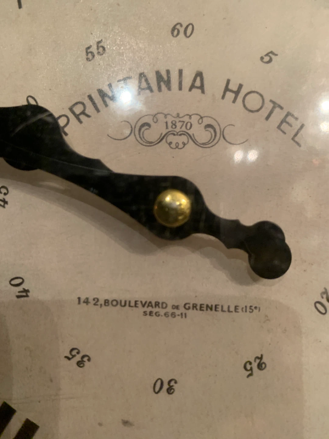 Printania Roman Numeral Standing or Wall Clock - photo 2