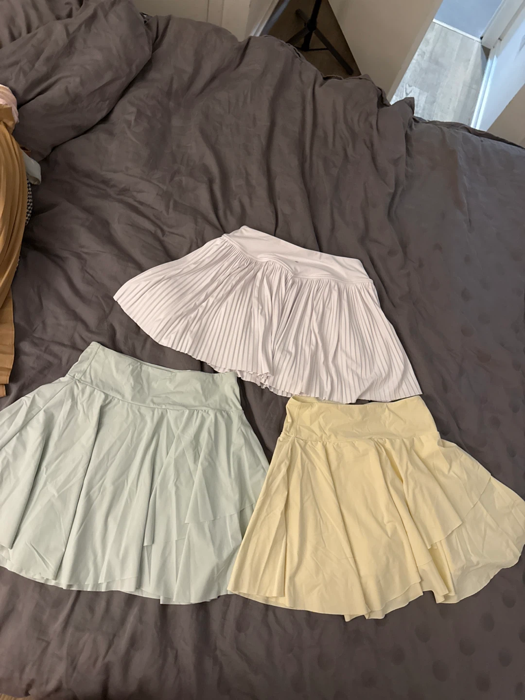 New Three Athletic Skirts - Pastel Colors