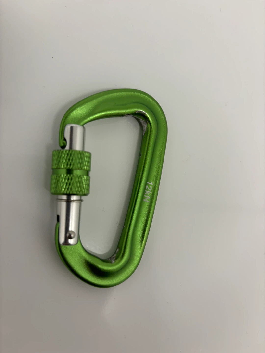 Outmate Green Locking Carabiner 12KN - photo 3