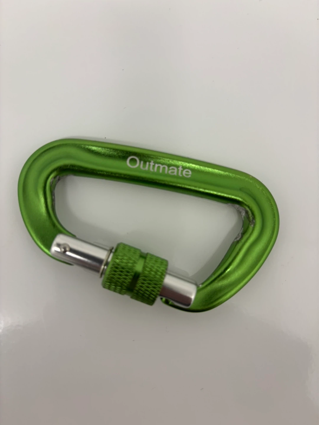 Outmate Green Locking Carabiner 12KN - photo 2