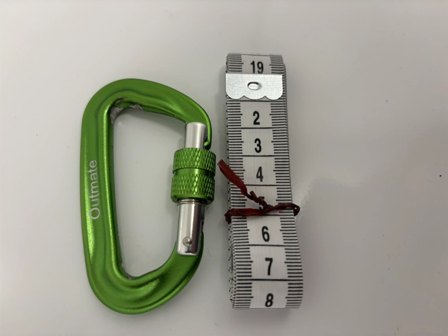 Outmate Green Locking Carabiner 12KN