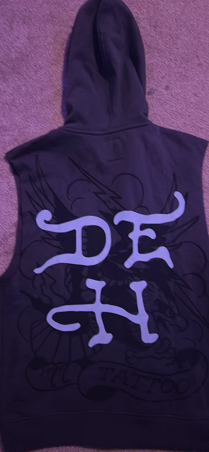 Ed Hardy Sleeveless Hoodie - photo 2