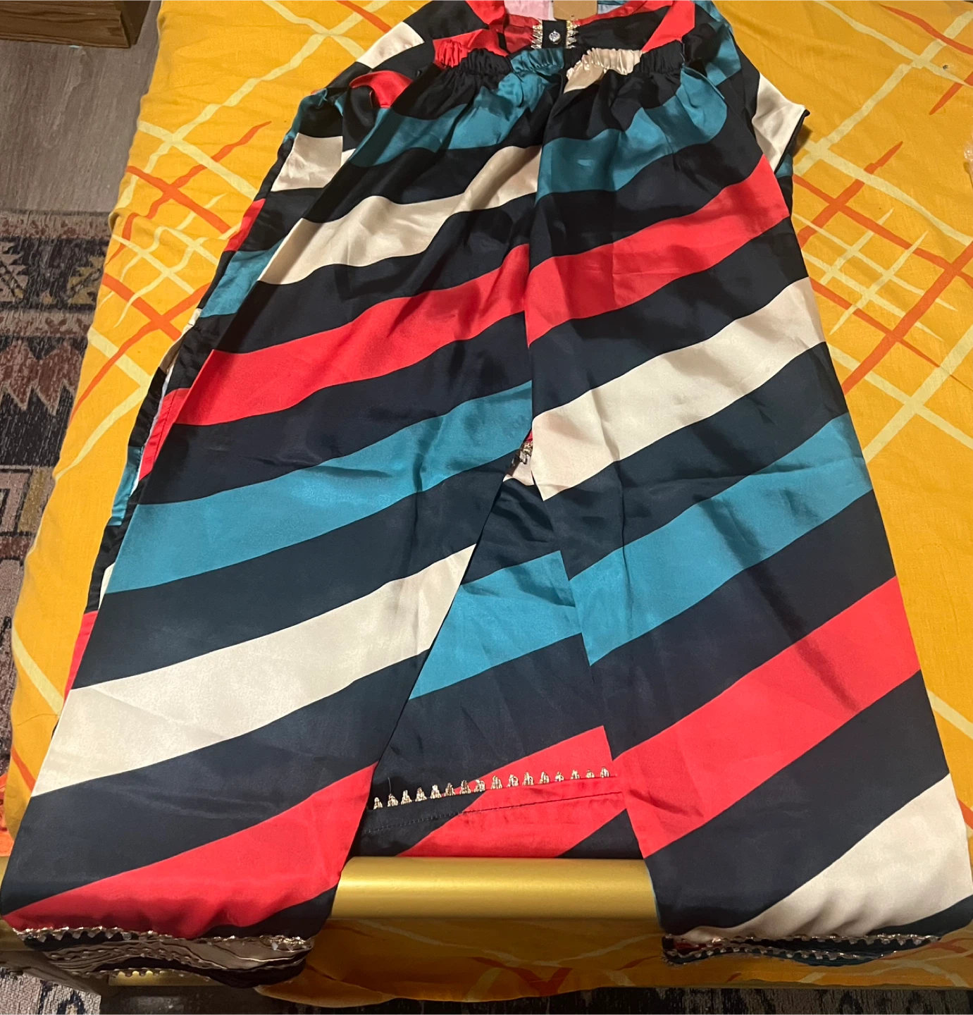 Striped Palazzo Suit