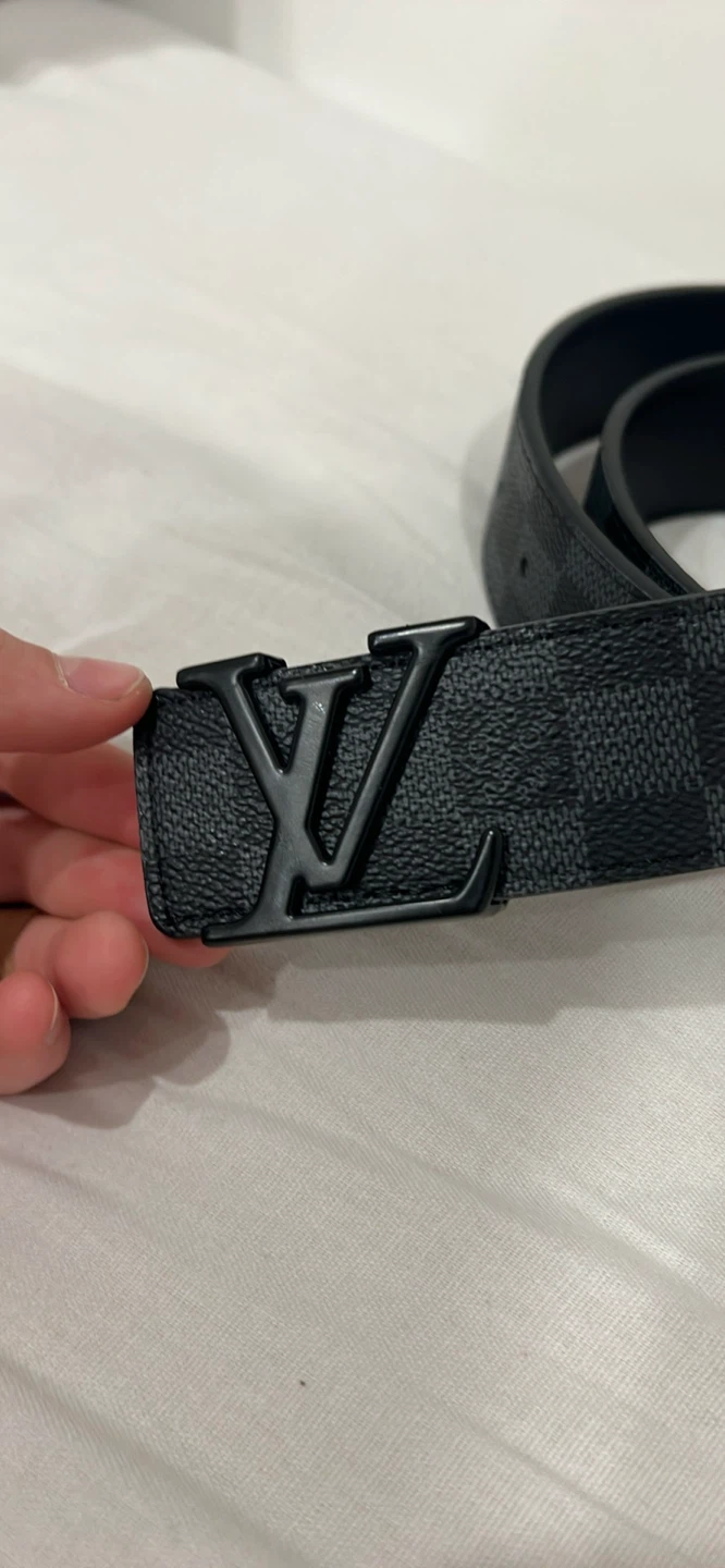 Louis Vuitton Damier Graphite Belt - photo 2