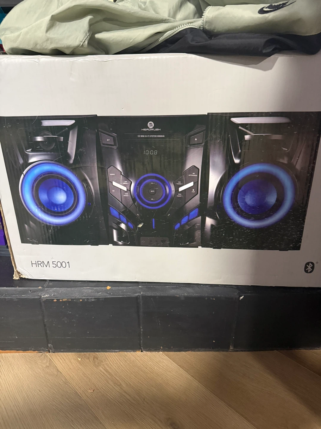 HEADRUSH HRM 5001 CD Mini Hi-Fi System