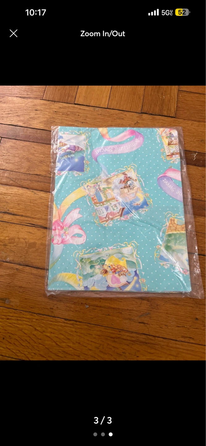 American Greetings Baby Powder Scent Gift Wrap - photo 3